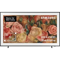 SAMSUNG GQ50LS03 The Frame Lifestyle QLED TV (Flat, 50 Zoll / 125 cm, UHD 4K, SMART TV, Tizen)