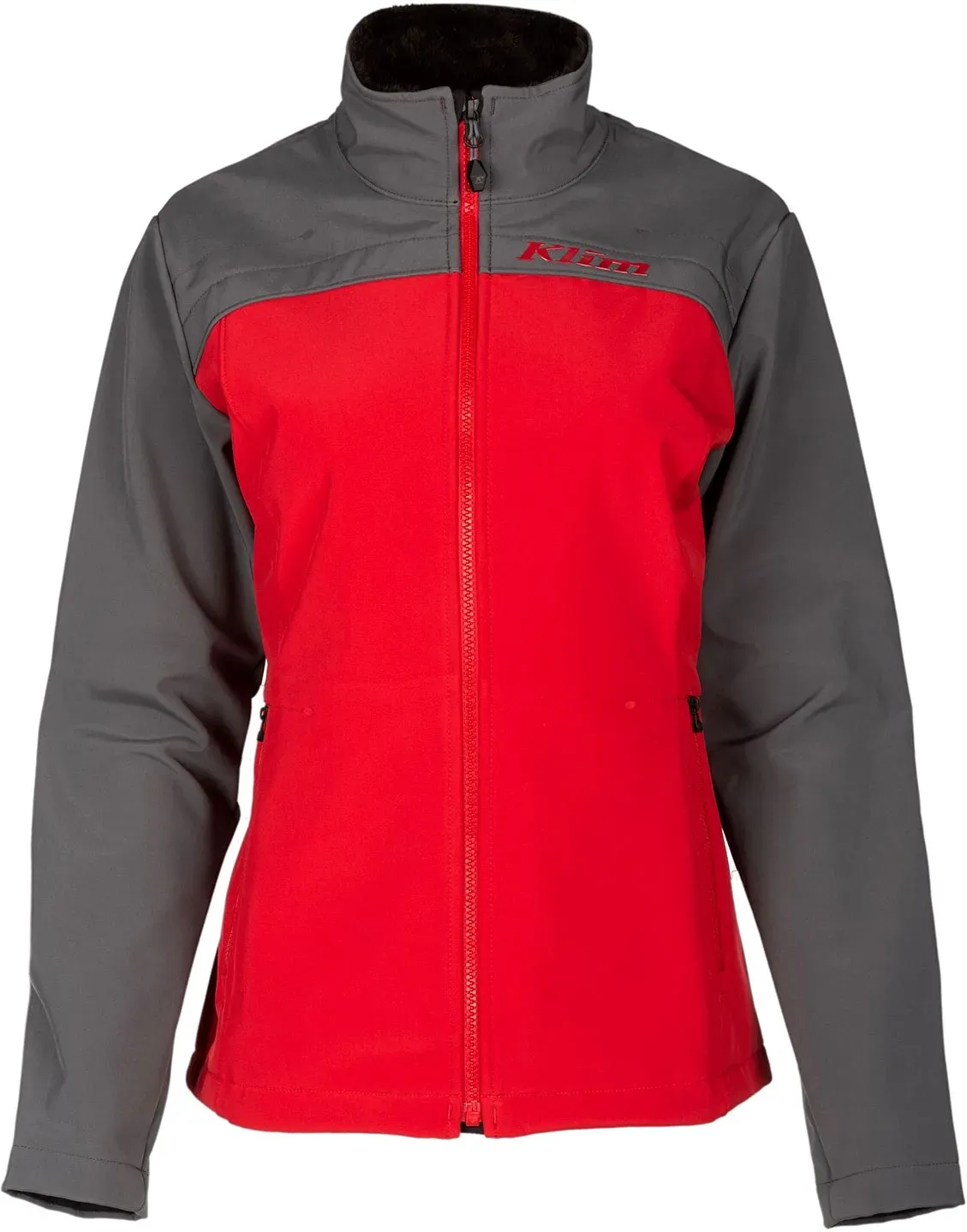 Klim Whistler, veste textile femme - Rouge/Gris Foncé - S