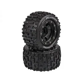 Louise MFT MT-MAXX 2.8 Pioneer 1/10 Soft FELGE SCHWARZ 17MM 1/2Z Offset