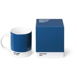 Pantone 18000 Becher in Geschenkbox, Kaffeetasse 375 ml, mit Henkel, spülmaschinenfest, Color of The Year 2020-Classic Blue 19-4052, blau, Porzellan, 375 milliliters, dunkelblau