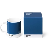 Pantone 18000 Becher in Geschenkbox, Kaffeetasse 375 ml, mit Henkel, spülmaschinenfest, Color of The Year 2020-Classic Blue 19-4052, blau, Porzellan, 375 milliliters, dunkelblau