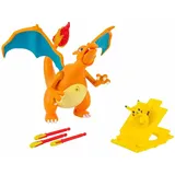 Jazwares Feuer & Flug Glurak 15cm Spielfigur