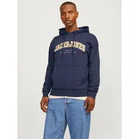 JACK & JONES Caleb Varsity Kapuzenpullover Navy Blazer XL