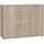Forte Tempra 2 108,8 x 85,5 x 34,8 cm Sonoma Eiche / Braun