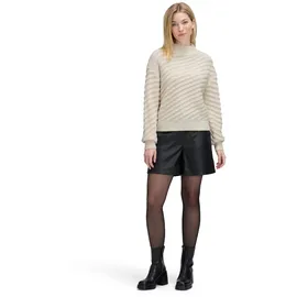 Betty & Co Strickpullover mit Struktur", in cream, | Gr.: 34,