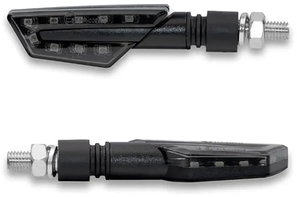 Taac Fr03 Led Rear Position Light + Stop Smoked Lens Blinker - Black - One Size