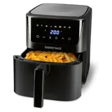 GOURMETmaxx Heißluftfritteuse 6,5 L schwarz