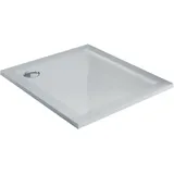 Idralite DUSCHTASSE 100x100 CM VIERECKIG ACRYL DUSCHE ECKIG DUNN ULTRA SLIM H4