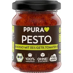 PPURA Pesto Rosso mit 35% getrockneten Tomaten bio