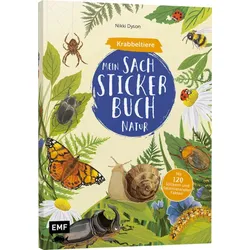 EDITION MICHAEL FISCHER 330/93362 Mein Sach-Stickerbuch Natur – Krabbeltiere