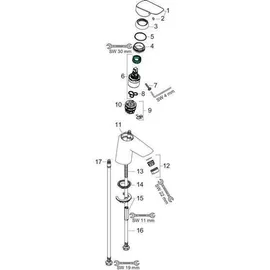 Hansgrohe Logis 70 Einhandmischer chrom 71077000