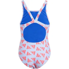 adidas Logo Graphic V-Back Mädchen Badeanzug lila - 152