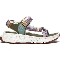 Timberland Womens Backstrap Sandal nat web wdk pur 8.5 Wide Fit