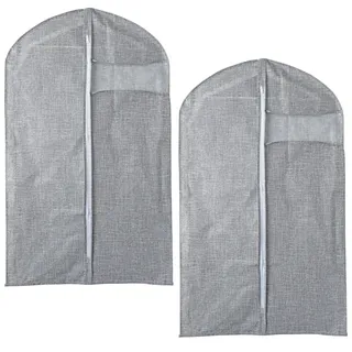 Estexo Kleiderschutzhülle Klamottenhülle 60x100 cm 2er Set Kleiderhülle Kleidersack