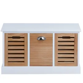 CARO-Möbel Trient 73 x 41 x 32 cm weiß / vintage