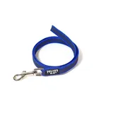 Julius-K9 IDC Color & Gray gumierte Leine, 20 mm x 1 m ohne Schlaufe, Blau-Grau