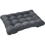 BUTLERS Sitzkissen 35 x 25 cm Grau
