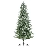 Kaemingk Künstlicher Weihnachtsbaum H 180 cm MIHAU, Grün Weiß
