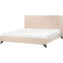 Beliani AMBASSADOR 180 x 200 cm Beige