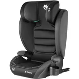 Tulano Joy 25 Auto-Kindersitz 15–36 kg mit Isofix | Gruppe 2/3 Autositz 100–150 cm | Sitzerhöhung Kinder | höhenverstellbare Kopfstütze | Bezug waschbar | mit Gurt | Schwarz Grau