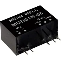 MeanWell MEAN WELL MDD01L-05 DC/DC-Wandlermodul 100mA 1W Anzahl Ausgänge: