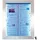 Securit MCS-4A4-LSS LED-Schaukasten Stainless Steel, 4 x DIN A4 Seiten