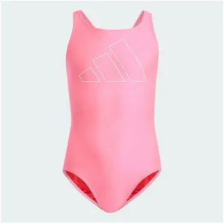 Adidas Performance Big Bars Kids Badeanzug Lucid Pink / White 170    