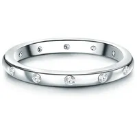 Trilani Ring Sterling Silber Zirkonia in silber | Gr.: 54
