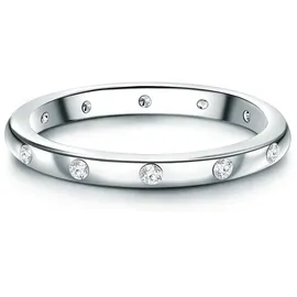 Trilani Ring Sterling Silber Zirkonia in silber | Gr.: 54