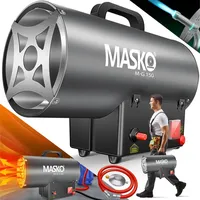 Masko MASKO® Gasheizgebläse Gasheizer Heizkanone Gasheizstrahler Bauheizer Gas Heizgerät