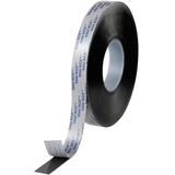 Tesa ACXplus 7063 High Adhesion, 12mmx25m, 0,8mm, schwarz, weißer Papierliner