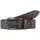 B.belt Zoe Leder schwarz/braun 80 cm