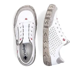 Rieker L0355 Damen Weit Weiß 37