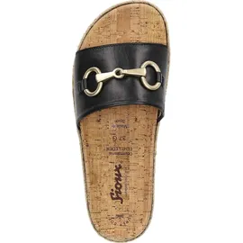 SIOUX Pantoletten Schwarz 42