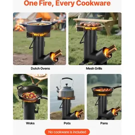 Vevor Raketenofen BBQ Rakete