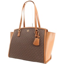 Michael Kors Chantal Large Logo Tote Bag brn/acorn