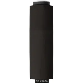 Doppler Regenschirm Fiber Mini Compact Uni Simply Black