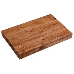 KESPER Schneidebrett, Akazie, Farbe: natur; Material: Akazie. Produktabmessungen. L: 38,5cm; B: 25cm; H: 4cm; D: 0cm