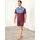 Shorty, Herren, Gr. 60/62, bunt (marine, bordeaux), 100% Baumwolle, Homewear-Sets Shorty