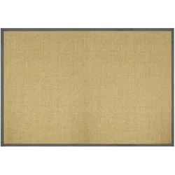 Karat Sisal-Teppich Amazonas   Natur   Bordüre: Graphit