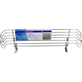 Haushalt Herdschutzgitter 60 cm Verchromt 60 x 18,5 x 14 cm Silber