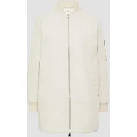 S.Oliver - Leicht gefütterter Blousonmantel im Relaxed Fit, Damen, Beige, 38