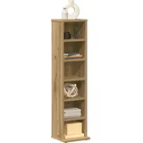 vidaXL CD-Regal 21 x 20 x 88 cm Artisan-Eiche
