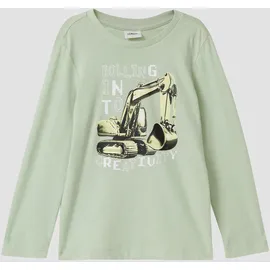 s.Oliver Langarm-Shirt mit Frontprint - 116/122