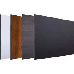 HPL Zaunlamelle 179,2 x 32,9 x 0,6 cm - HPL Sichtschutz Lamelle in Anthrazit - Lamellen für Sichtschutzzaun HPL im Garten & Terrasse