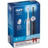 Oral-B Pro 3 3900 weiß + 2. Handstück Black-White Edition