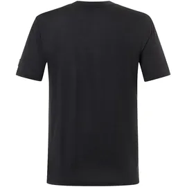 super.natural Casual Rib Bio Kurzarm-t-shirt schwarz XL