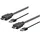 Vivolink Adapterkabel USB männlich zu HDMI männlich 2 m Schwarz