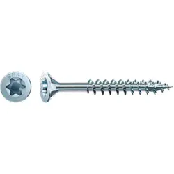 SPAX 0191010601805, Schraube, Metall, Zink, Holz, Flachkopf, Torx, Metallisch