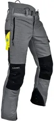 Pfanner® Schnittschutzhose GLADIATOR II, Klasse 2, grau 102155 , 1 Stück, Größe: XS